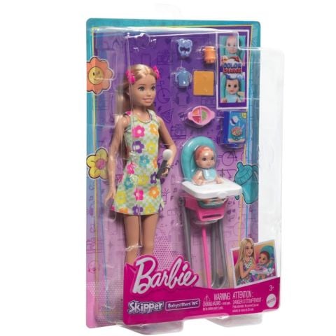 Barbie Bebek Bakıcısı Oyun Set 3
