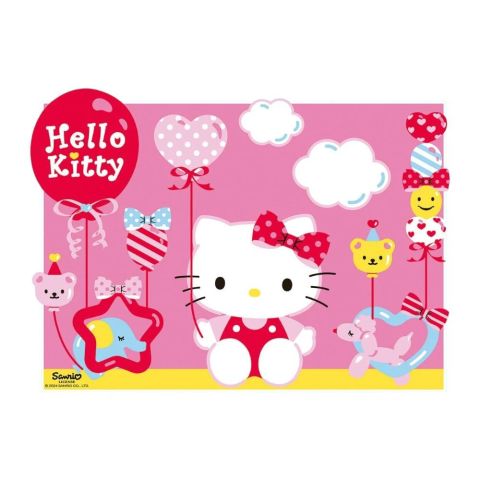 4 Puzzle Tek Kutuda Hello Kitty 12/16/20/24