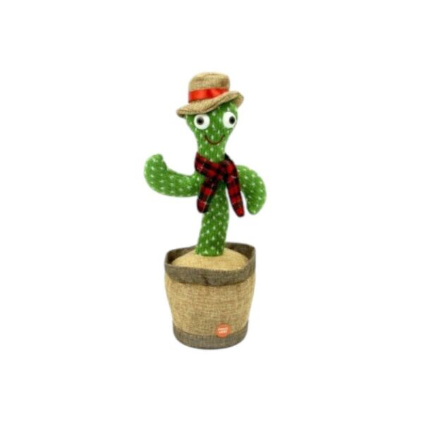 Işıklı Sesli Kaktüs