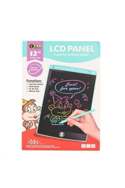 12'' Lcd Çizim Tableti Renkli