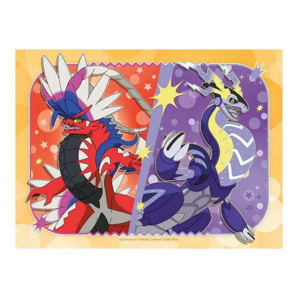 4 Puzzle Tek Kutuda Pokemon 12/16/20/24