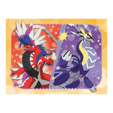 4 Puzzle Tek Kutuda Pokemon 12/16/20/24