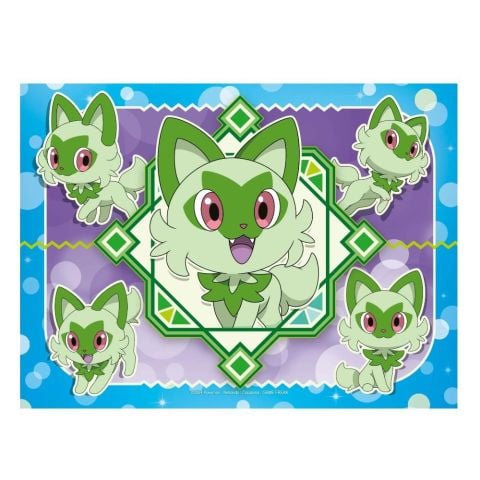 4 Puzzle Tek Kutuda Pokemon 12/16/20/24