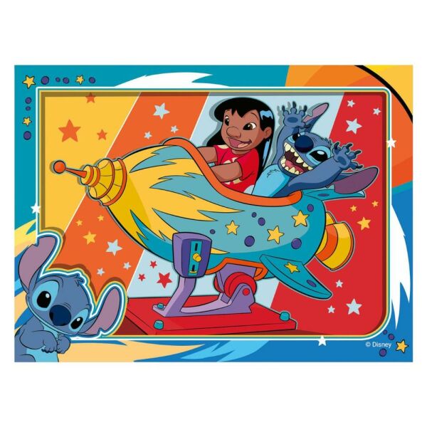 Disney Stitch 4-in-1 Jigsaw Puzzle