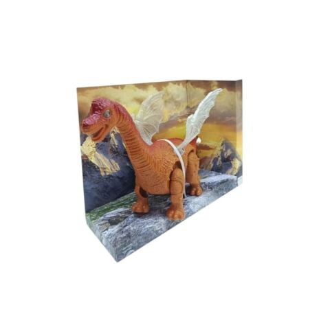 Kutulu Kanatları Işıklı Dinazor