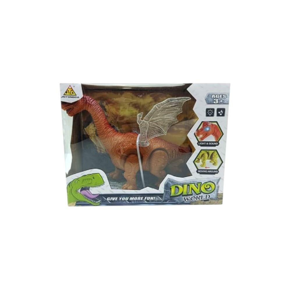 Kutulu Kanatları Işıklı Dinazor