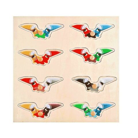 Ahşap Puzzle 30*30 Renkler