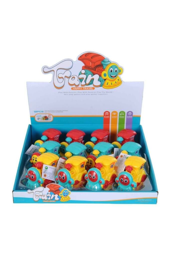 Küçük Sürtmeli Sevimli Trenler (1 Adet)