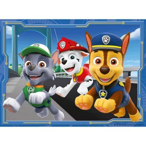 4 Puzzle Tek Kutuda Paw Patrol 12/16/20/24