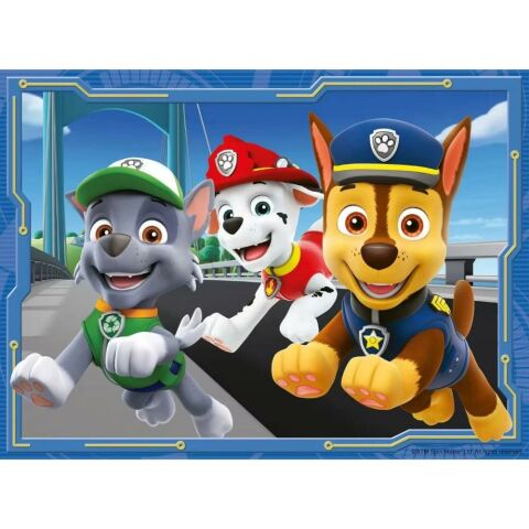 4 Puzzle Tek Kutuda Paw Patrol 12/16/20/24