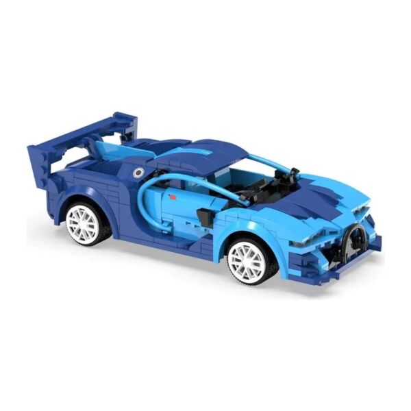 C51073W Mavi Yarış Arabası – 325 Parça, Rc & Uygulama Kontrollü, 1:20 Ölçekli Model