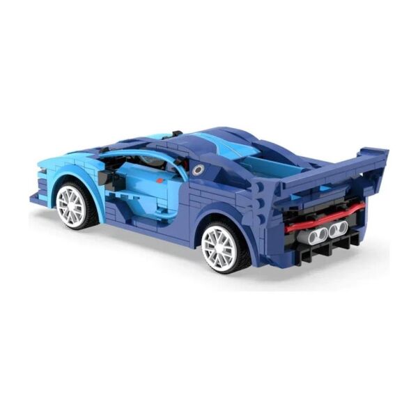 C51073W Mavi Yarış Arabası – 325 Parça, Rc & Uygulama Kontrollü, 1:20 Ölçekli Model