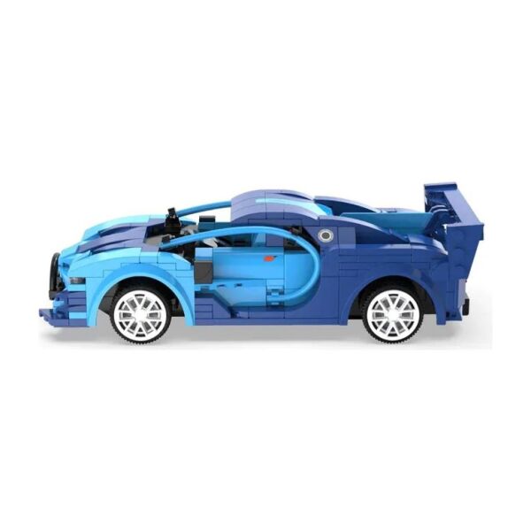 C51073W Mavi Yarış Arabası – 325 Parça, Rc & Uygulama Kontrollü, 1:20 Ölçekli Model
