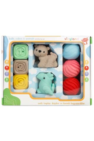 Vinyland Aktivite Seti Büyük Unicorn Ailesi