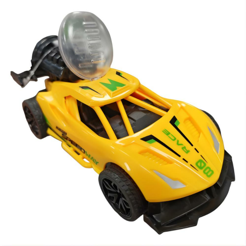 Duman Çıkaran Sesli Işıklı Araba 6'lı Display