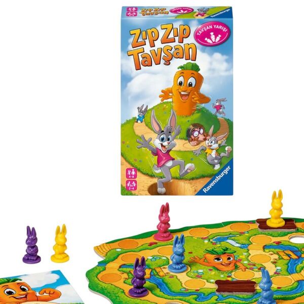 Seyahat Oyunu Zıp Zıp Tavşan