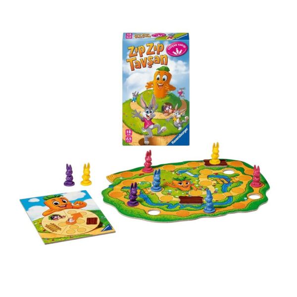 Seyahat Oyunu Zıp Zıp Tavşan