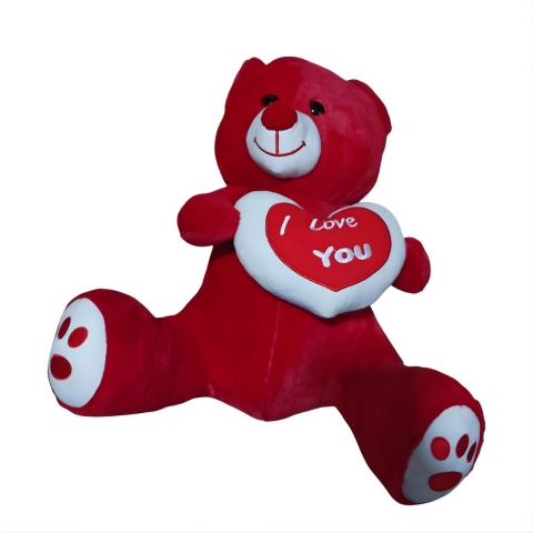 Peluş 50 Cm Kalpli Love Ayıcık