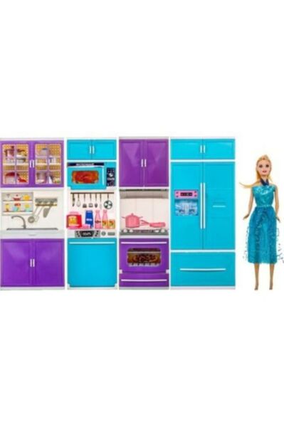 4 Lü Dolap Bebekli Karlar Ülkesi 02339