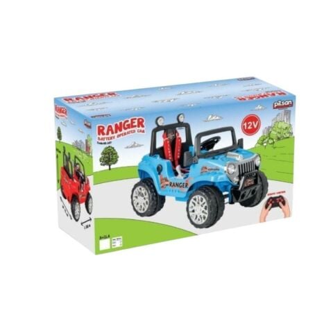 Ranger Akülü Jip / 12 Volt (Uzaktan Kumandalı) Metalik Mavi