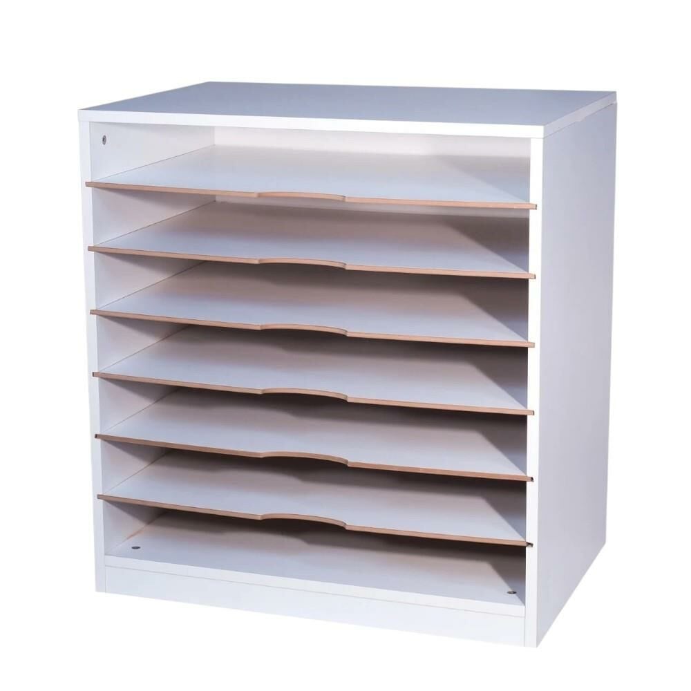 Yatay Karton Dolabı - Anaokulu Sınıf Mobilyası