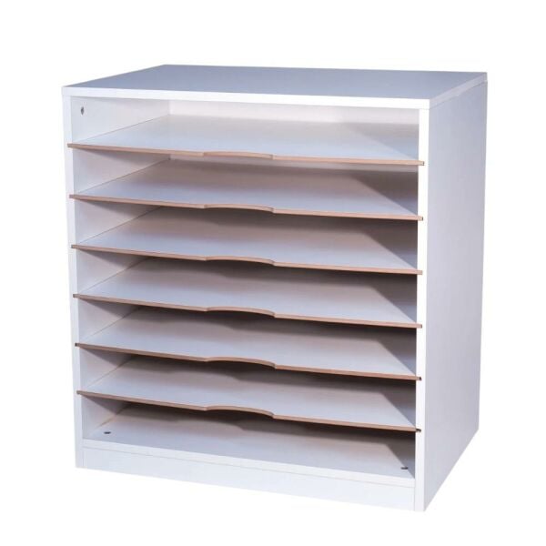 Yatay Karton Dolabı - Anaokulu Sınıf Mobilyası