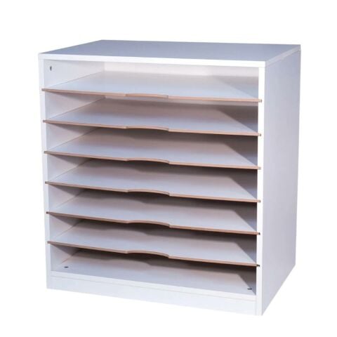 Yatay Karton Dolabı - Anaokulu Sınıf Mobilyası