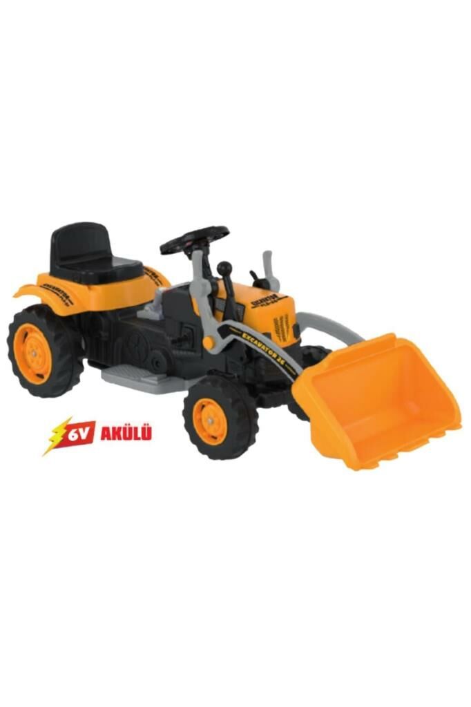 EXCAVATOR TRAKTÖR KEPÇELİ 6 V AKÜLÜ