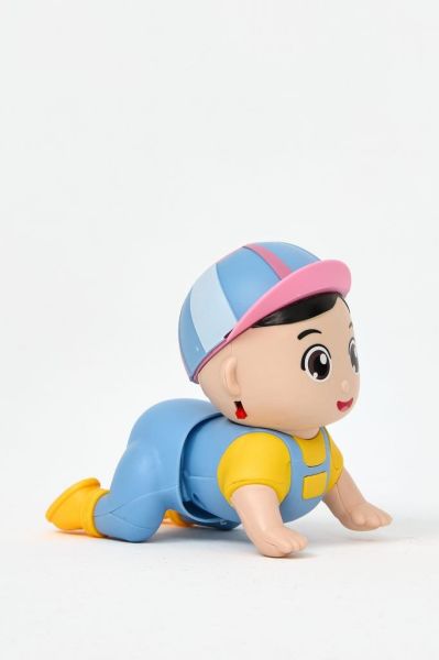 Sevimli Emekleyen Bebek ( Mavi Ve Pembe )
