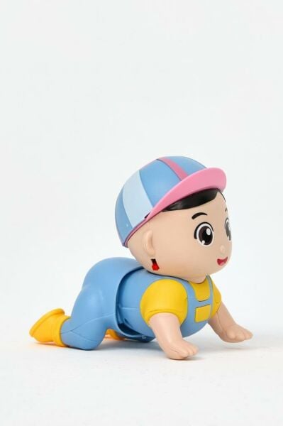 Sevimli Emekleyen Bebek ( Mavi ve Pembe )