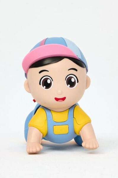 Sevimli Emekleyen Bebek ( Mavi ve Pembe )