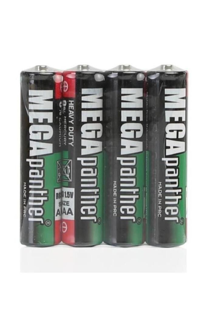 Mega R03p Ince Pil 4'lü