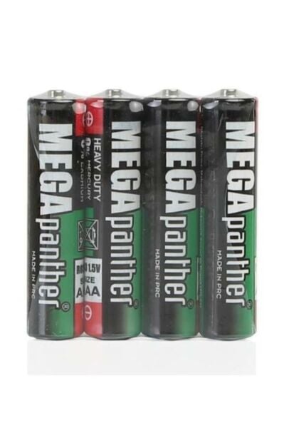 Mega R03p Ince Pil 4'lü