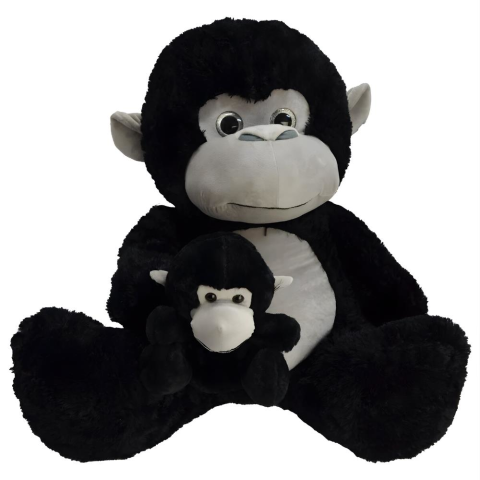 Halley 80 Cm Yavrulu Maymun