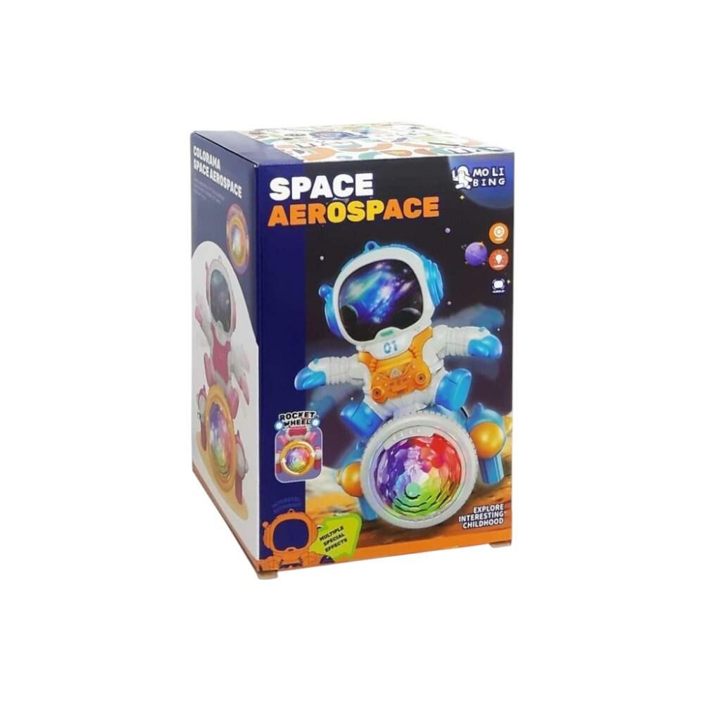 Işıklı Müzikli 3d Robot QB-67Y