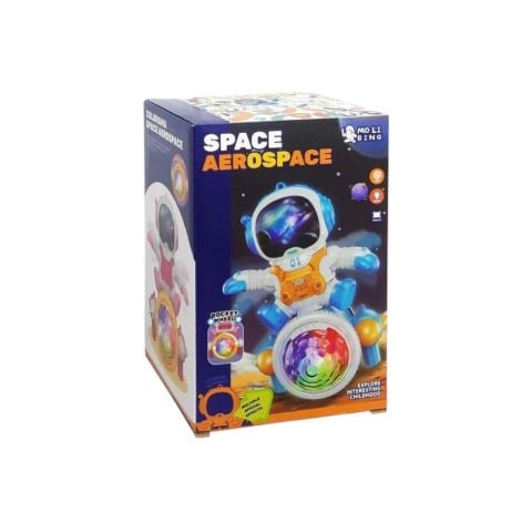 Işıklı Müzikli 3d Robot QB-67Y