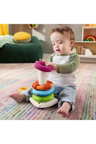 Fisher-Price Duyusal Gelişimi Destekleyen Renkli Halkalar HXK47