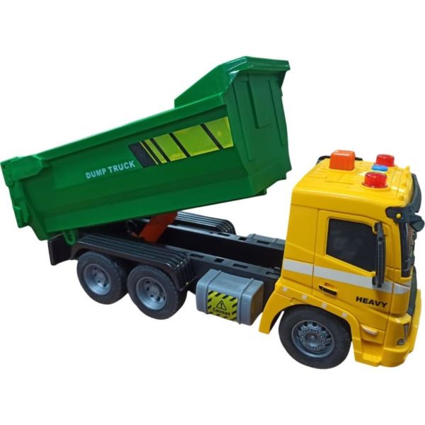 1:16 Işıklı Sesli İş makinası Damperli Kamyon A1110-1