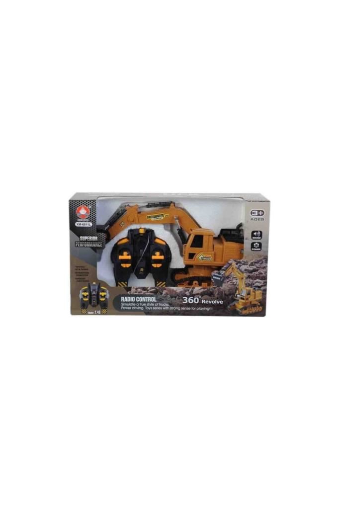 Uzaktan Kumandalı Şarjlı Paletli Kepçe Excavator Kumandalı Inşaat Aracı