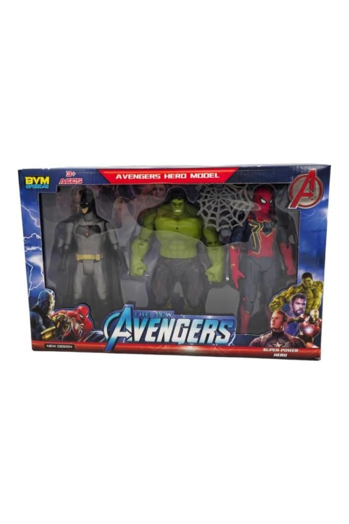 Yenilmezler Üçlü Kutulu Kahraman Seti