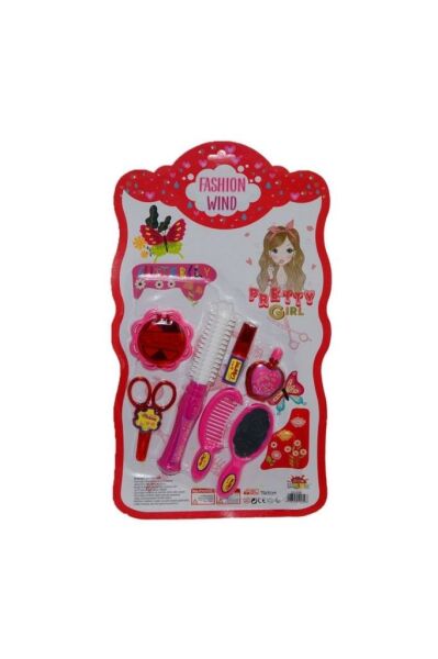 Kartela Saç Fırçalı Moda Rüzgarı Seti