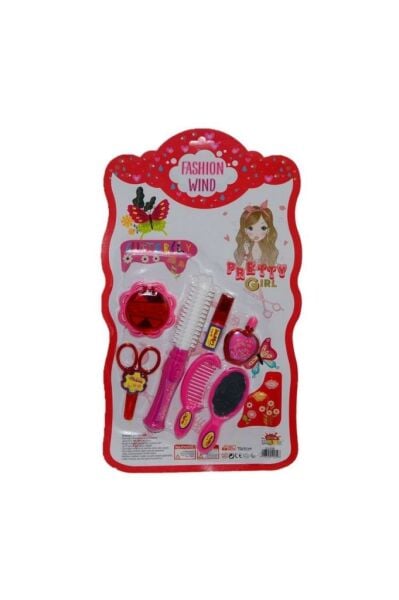 Kartela Saç Fırçalı Moda Rüzgarı Seti