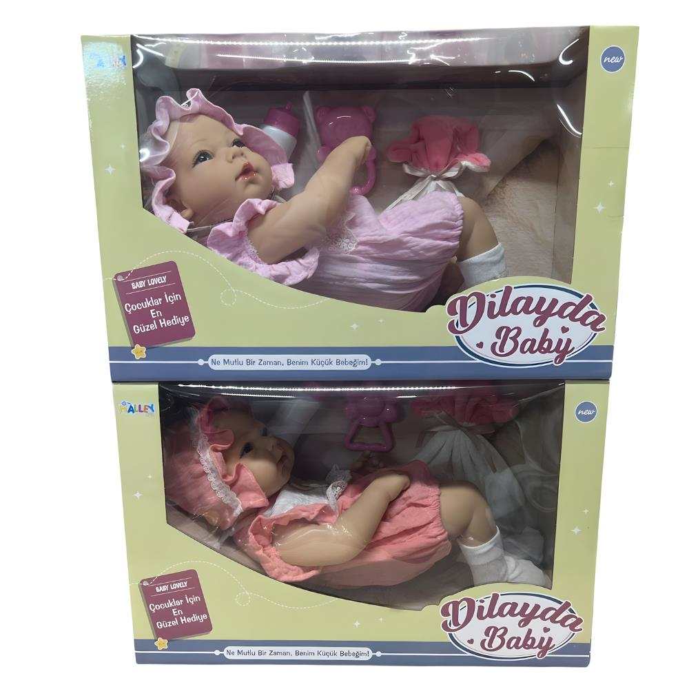 40 Cm Tam Vinil Bebek Emzikli Havlulu