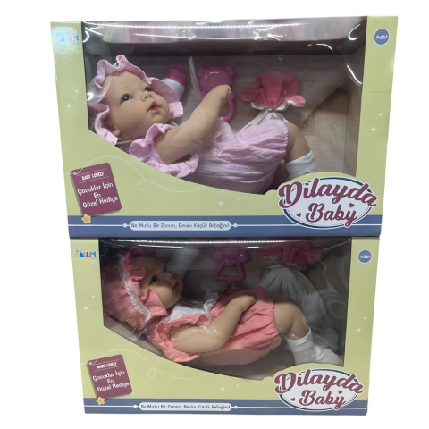 40 Cm Tam Vinil Bebek Emzikli Havlulu