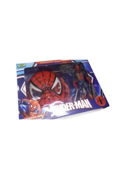 Spiderman Figür ve Maske Oyun Seti