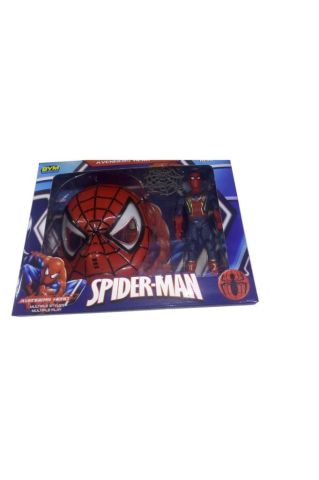 Spiderman Figür ve Maske Oyun Seti