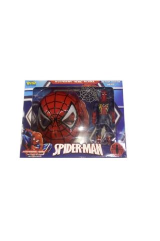 Spiderman Figür ve Maske Oyun Seti