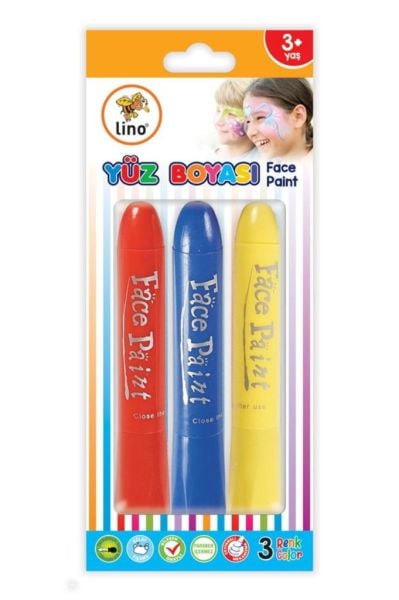 Lino Yüz Boyası 3lü