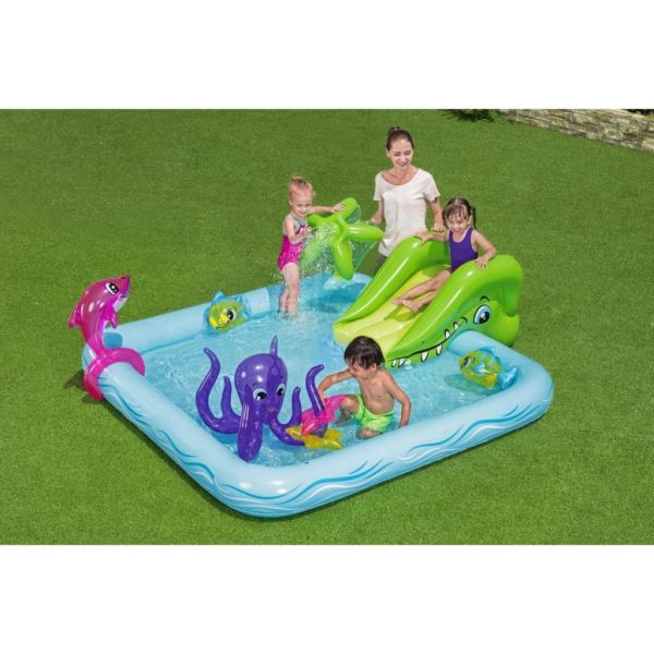 Bestway Fantastik Akvaryum Oyun Havuzu 2.39M x 2.06M x 86CM