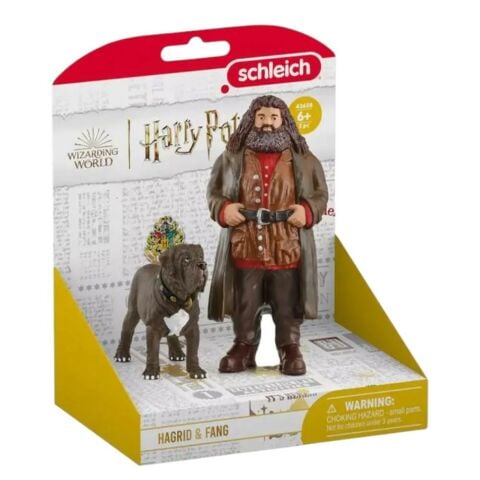 Schleich Harry Potter Büyücülük Dünyası Mini Figür Hagrid ve Fang 42638